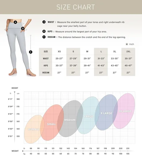 Vista 7 de TSLA - Pantalones de yoga con control de abdomen para mujer, leggings con cintura alta y prácticos bolsillos para correr, entrenamientos y practicar