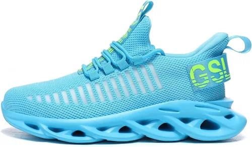 Vista 3 de GSLMOLN Womens Walking Shoes Mesh Non Slip Gym Sports Lightweight Casual Fashion Sneakers