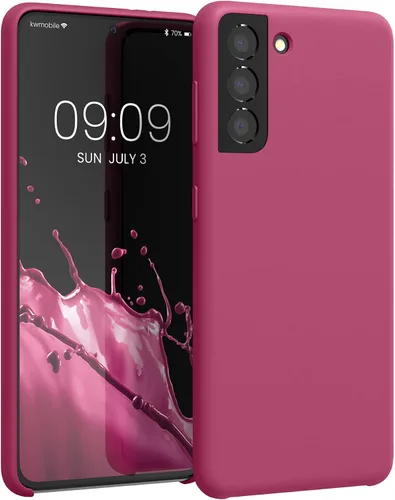 Vista 119 de kwmobile Funda compatible con Samsung Galaxy S9 - Funda de silicona TPU con acabado suave - Blue Reef