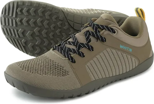 Vista 14 de WHITIN Men's Wide Barefoot Trail-Running Shoes W51 W51 All Black