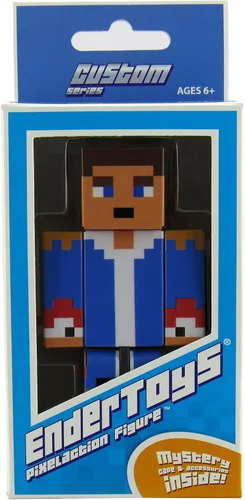 Vista 17 de EnderToys Figura de Acción Noob de Traje de Cumpleaños