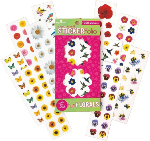Vista 3 de Paper House Productions Sticky Pix - Juego de 2 rollos de cinta adhesiva Washi troquelada para álbumes de recortes y manualidades