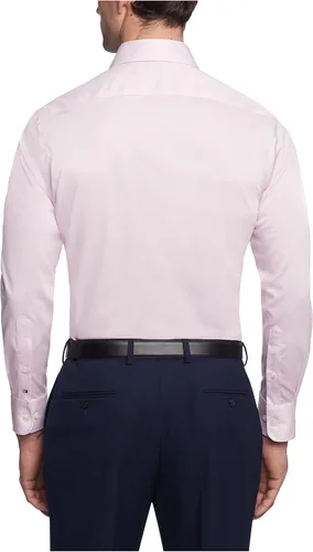 Vista 2 de Tommy Hilfiger Camisa de vestir para hombre Slim Fit Stretch Twill