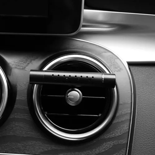 Vista 3 de iPick Image Para Chevrolet Corvette C8 Ambientador de ventilación de coche Clip negro con ventana ajustable y 10 varillas de recarga
