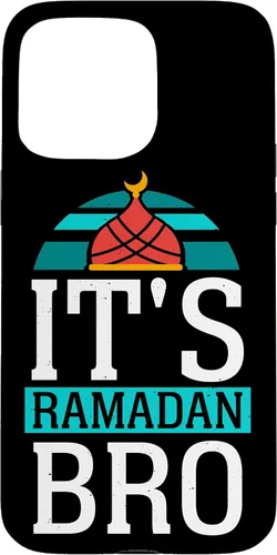 Vista 28 de iPhone 16 It's Ramadan Bro Mubarak Eid Kareem Muslim Case