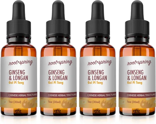 Vista 9 de Ginseng & Longan - GUI Pi Tang - Tintura de hierbas GUI Pi Wan (extracto líquido) - Concentrado con cuentagotas - Suplemento natural de mezcla