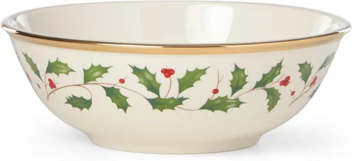 Vista 22 de Lenox Holiday - Juego navideño para postres de 12 piezas, 9.92, rojo y verde