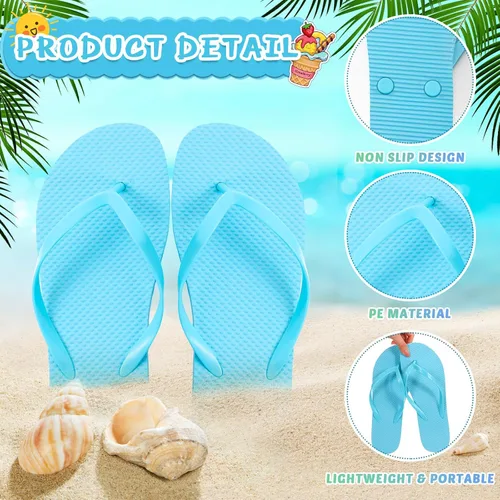 Vista 3 de Suhine 50 pares de sandalias antideslizantes a granel de verano casuales de verano surtidas sandalias de EVA con correa para mujeres, hombres