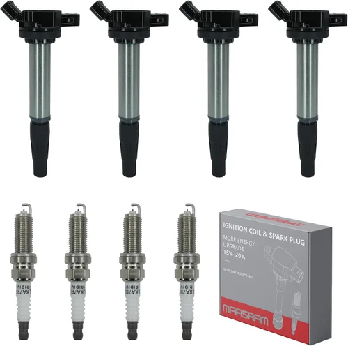 Vista 16 de Marsram Paquete de bobinas de encendido UF549 para 2007 2008 2009 2010 2011 2012 Nissan Altima Versa Sentra Cube NV200 Rogue 2013 2014 2015 Infiniti