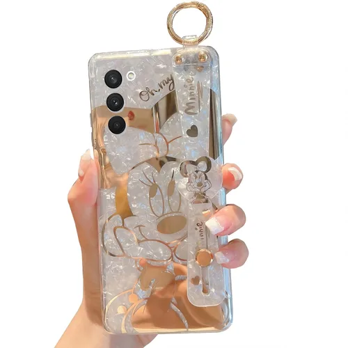 Vista 13 de Funda para Galaxy S20 con Banda de Muñeca y Soporte Ultra Delgada IMD Patrón de Animales Resistente a Golpes Funda con Soporte de Protección
