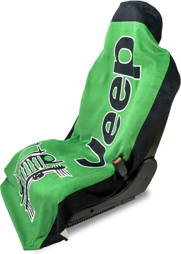 Vista 10 de Seat Armour Toalla de asiento para Jeep, ajuste universal, suave, lavable a máquina, fácil de instalar, multiusos, funda de asiento para Jeep