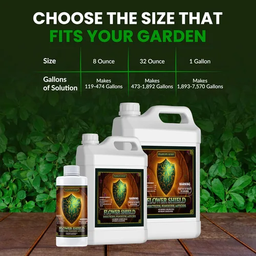 Vista 11 de Humboldts Secret Flower Shield Spray para el cuidado de plantas para aplicación y mantenimiento foliar de rutina Fórmula a base de aceite