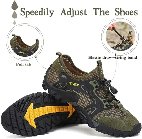 Vista 4 de Zapatos de agua para hombres y mujeres. Secado rápido. Para andar descalzo. Para gimnasia en el agua, natación, para el río. Zapatos para piscina