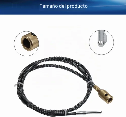 Vista 2 de Auniwaig Herramienta de accesorios de extensión de eje de taladro de núcleo flexible para amoladora de banco, herramienta de amoladora giratoria