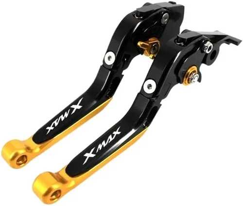 Vista 13 de TEMKIN W - Palancas de embrague de freno extensibles plegables para motocicleta Yamaha Xmax 250 125 300 400 XMAX300 X-MAX 125 250 300 400 2013-2019