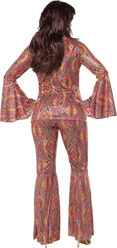 Vista 4 de California Costumes Disfraz de discoteca de los años 70 para mujer