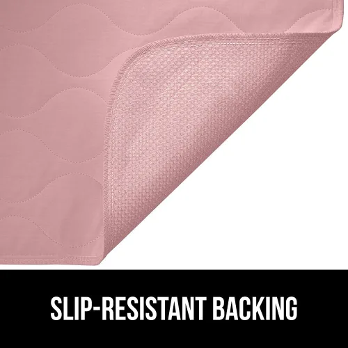 Vista 4 de GORILLA GRIP Almohadillas Lavables, Protectores de Cama Impermeables Reutilizables de Alta Absorción para Incontinencia, Protector de Colchón a