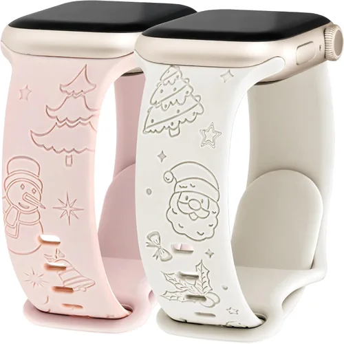 Vista 21 de Clovers Lucky Gifts - Correas de reloj compatibles con Apple Watch para mujer de 1.654 pulgadas (1.654 pulgadas), 1.614 pulgadas, 1.575 pulgadas