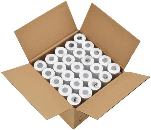 Vista 15 de LabelMore - Rollos de papel térmico de 2 1/4 pulgadas x 50 pies, rollos de papel térmico para tarjetas de crédito, rollo de caja registradora, papel