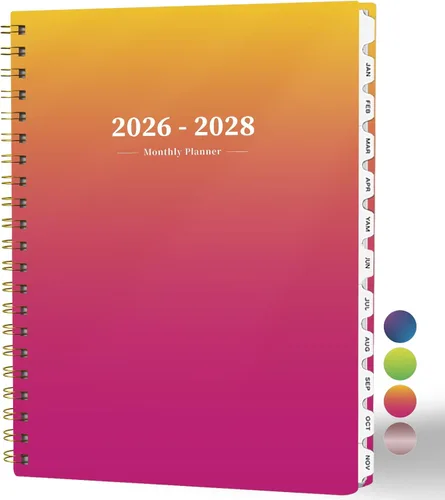 Vista 22 de Ymumuda Agenda 2026 - Agenda mensual de 2 años 2026-2027, enero de 2026 a diciembre de 2027, 8.5 x 11 pulgadas, calendario mensual de 26 a 27