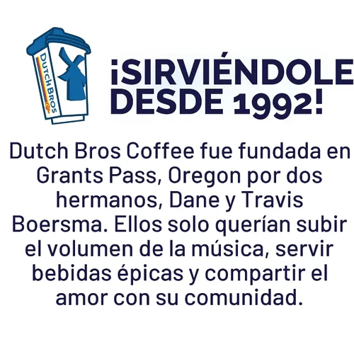 Vista 10 de Dutch Bros OG tostado medio, café molido Café molido 100% arábica, chocolate con leche y notas cítricas, combina con cremas Dutch Bros, 1 bolsa