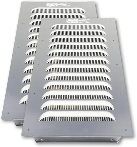 Vista 7 de BIG AIR 30 Ventilación de contenedores con pantalla - Ventilación de pared a dos aguas con rejilla para condensación y flujo de aire Se adapta a