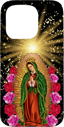 Vista 14 de Funda para iPhone 16 Nuestra Señora Virgen De Guadalupe Virgen María