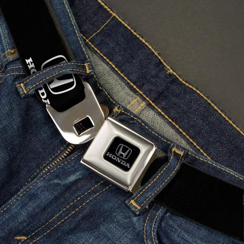 Vista 2 de Buckle-Down Seatbelt Belt - Honda Logo - 1.0" Wide - 20-36 Inches in Length