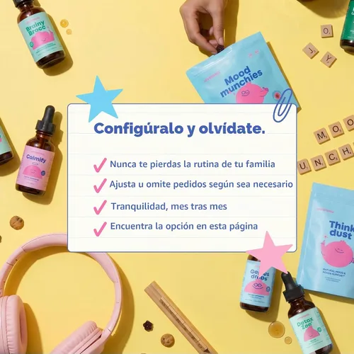 Vista 4 de JoySpring LingoLeap Kids - Gotas de metilfolato B9, uva, 30 porciones