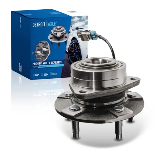 Vista 80 de Detroit Axle - Cojinete de rueda delantera para Honda Civic Chevy Aveo5 Spark Pontiac Lemans Pontiac G3 Wave Optima Suzuki Swift+ VW Jetta Rabbit