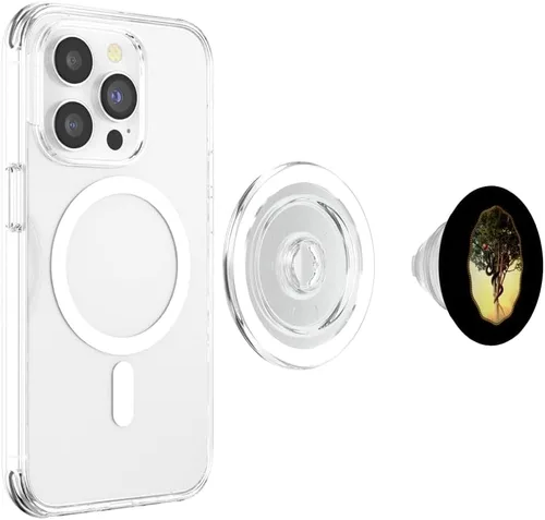 Vista 4 de Good Omens - El Apple Tree PopSockets MagSafe PopGrip para iPhone