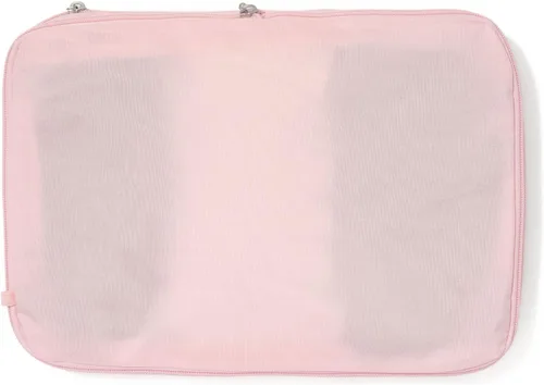 Vista 8 de Baggallini Juego de 3 cubos de compresión - Cubos de compresión ligeros para viajes, BOLSA ROSA, Talla única