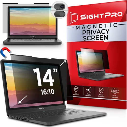 Vista 15 de SightPro Protector de Pantalla Magnético de Privacidad para MacBook Pro de 13 Pulgadas (2016, 2017, 2018, 2019, 2020, 2021, 2022, M1, M2) Filtro