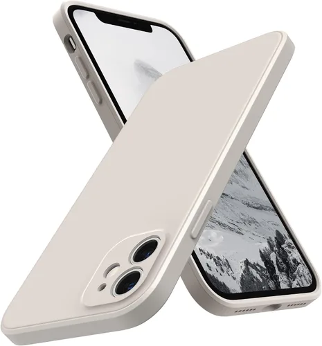 Vista 20 de SURPHY Diseño para Funda iPhone 11 con Protección de Cámara, Diseño Delgado de Borde Recto, Funda de Teléfono de Silicona Líquida para iPhone 11