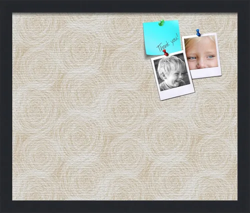 Vista 48 de PinPix ArtToFrames - Tablón de anuncios de corcho personalizado (16.0 x 10.0 in, acabado de lona, enmarcado en negro satinado (PinPix-1926)