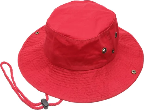 Vista 12 de Sombrero de cubeta para verano, para exteriores, para pescar, de safari, de caza, con correa ajustable