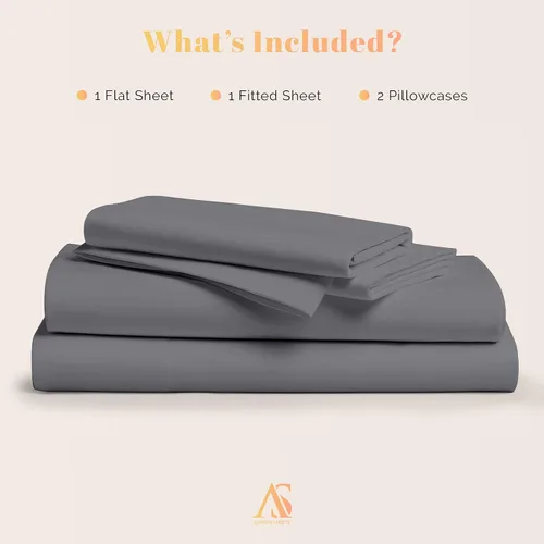 Vista 5 de Ashton - Juego de 2 fundas de almohada de microfibra prémium MÁULLI Collection 1800, fundas de almohada de microfibra suaves, transpirables