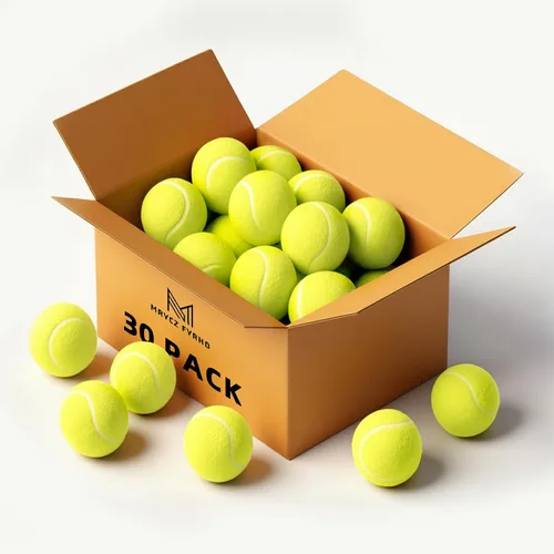 Vista 17 de 30/40 Pack Training Tennis Balls, Pet Dog Playing Balls, Practice Tennis Balls with Mesh Bag for Transport and Beginner Training