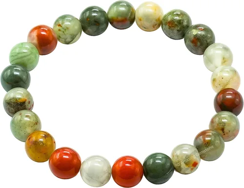 Vista 126 de Amazing Gemstone Crystal Bracelet for Women Men's Gifts - Protection Healing Crystal Bracelet - 8mm Gemstone Beaded Stretchable Bracelet Pulseras