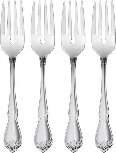 Vista 9 de Oneida B552020A True Rose - Juego de cubiertos de 20 piezas para uso diario, servicio para 4 mirror finish, dishwasher safe includes knives
