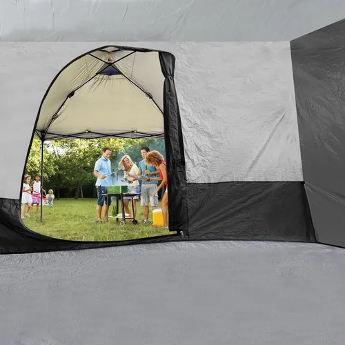Vista 7 de KAMPKEEPER Side Tent,1/2 Person Camping Tent for 10' x 10' Pop Up Canopy, Easy Set Up Gazebo,Compatible with 10' Wide Canopy Tent(Canopy Not