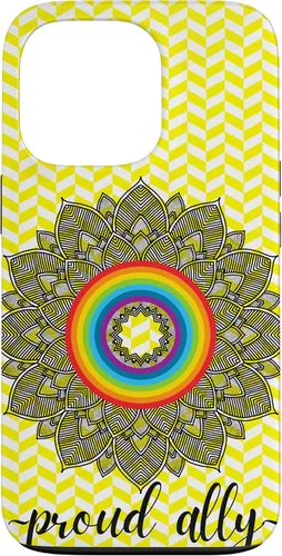 Vista 10 de Proud Ally LGBTQIA Gay Pride Month Celebration Case for iPhone 16