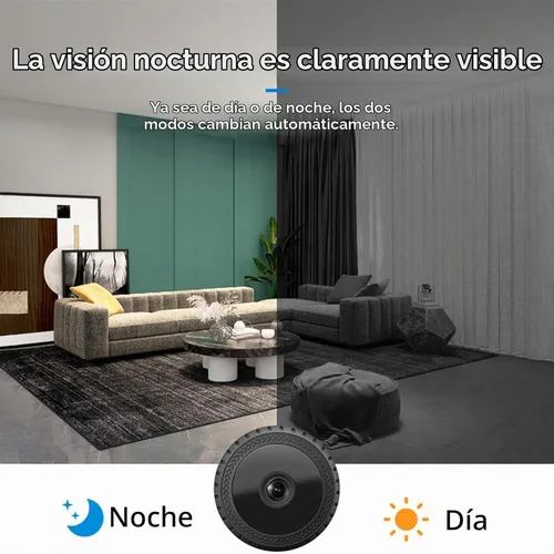Vista 6 de 1080P mini cámaras de seguridad inalámbricas para exteriores e
