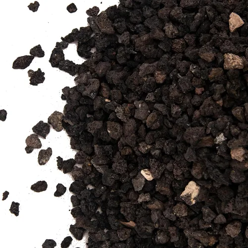 Vista 6 de Aditivo de suelo de roca de lava negra de 18 libras para cactus suculentas, piedras de roca volcánica para plantas