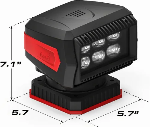 Vista 3 de Feniex Industries - Foco remoto, luz LED con control remoto