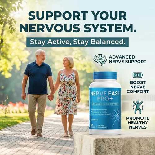 Vista 4 de (1 paquete) Cápsulas Nerve Ease - NerveEase Pills para el bienestar