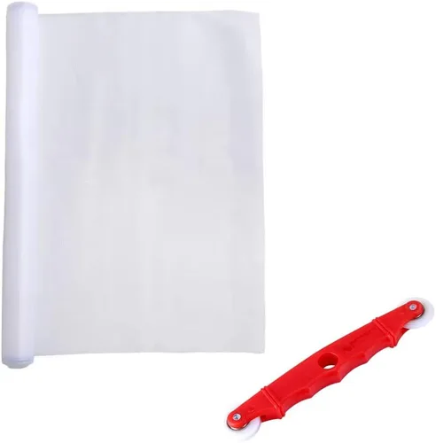 Vista 7 de SKYPRO Reemplazo de pantalla de ventana – Malla de nailon ajustable personalizada – Rollo de pantalla para puertas de ventanas y pantalla de patio