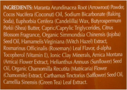 Vista 2 de Zion Health Adama Minerals - Desodorante de arcilla Citrus Blossom - 2.5 onzas