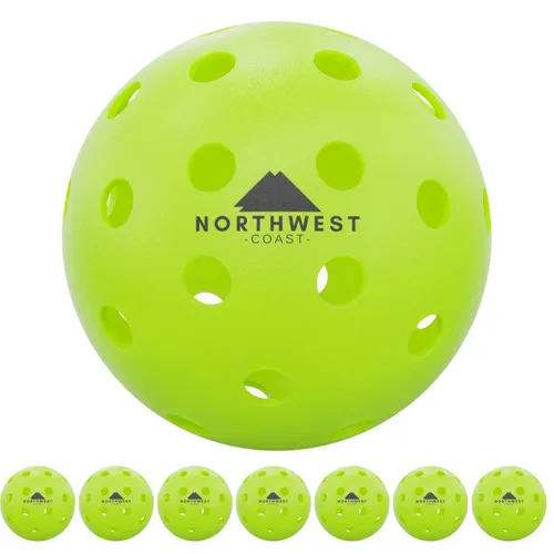 Vista 8 de Pickleballs sin costuras para exteriores - Paquete de 4