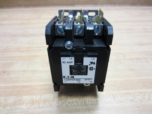 Vista 4 de Cutler Hammer C25FNF360 Eaton Contactor 60A C25FNF360B